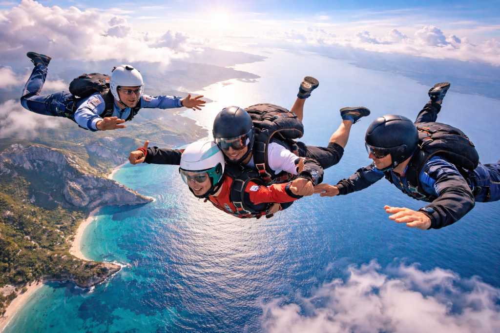 Обучение прыжкам с парашютом AFF